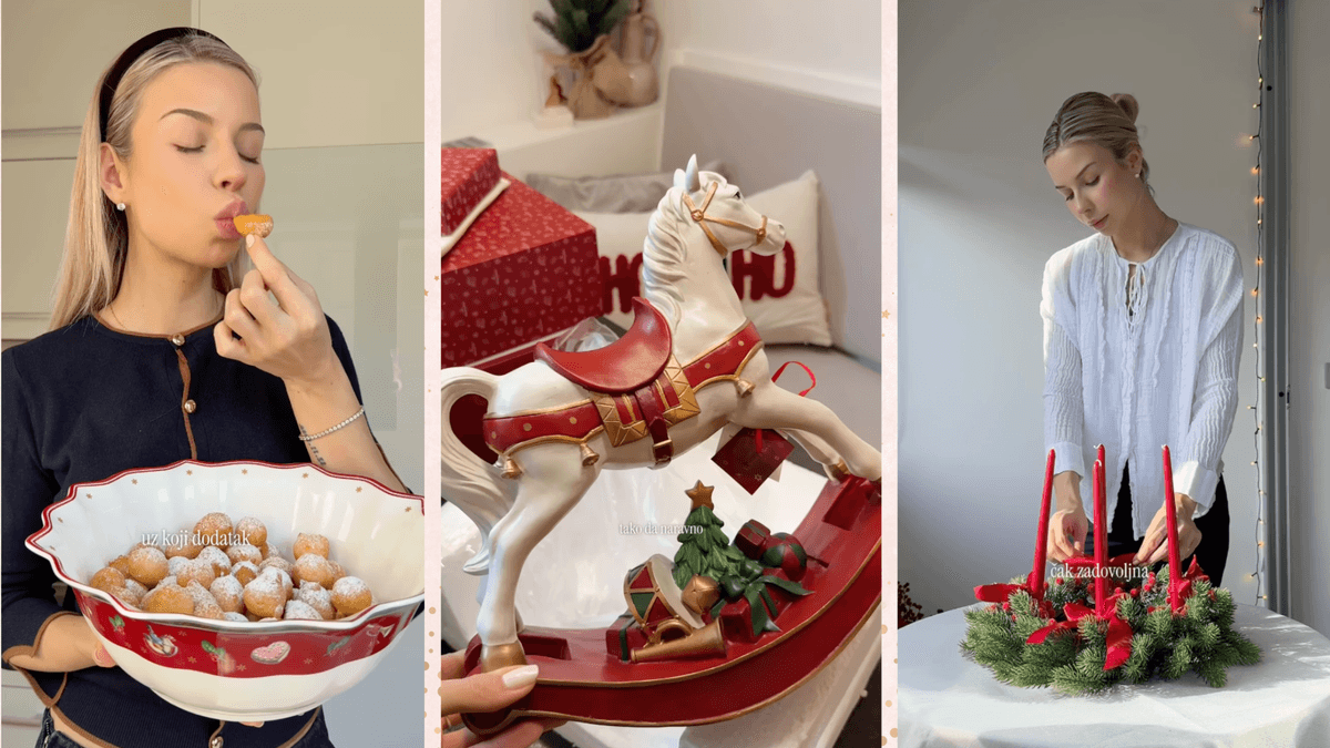 Festive season kod Petre Dimić: Blagdanski ukrasi već su postavljeni, a na meniju su cimet rolice i fritule!