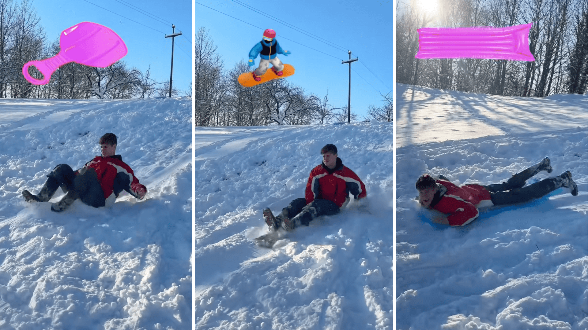Snježne radosti na profilima influencera: Sead, Mateo i Leon su nas baš nasmijali!